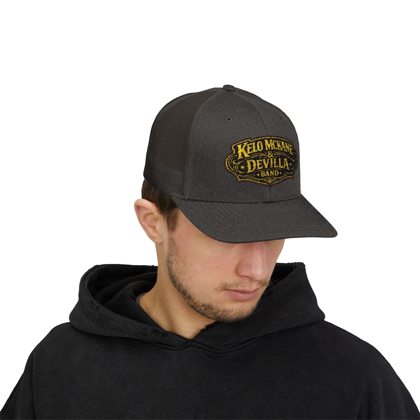 Kelo McKane & Devilla Band — Cantina Blues Vintage Trucker Cap