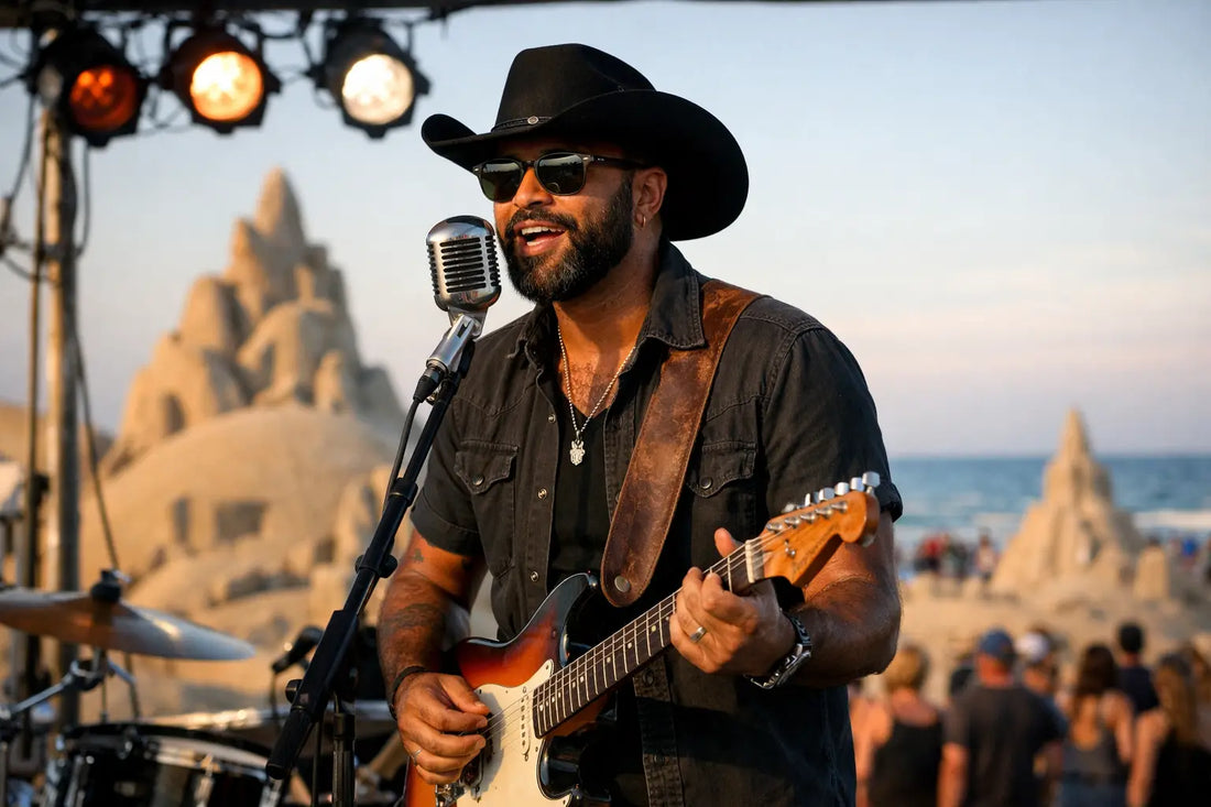 Kelo McKane Performing at Texas SandFest