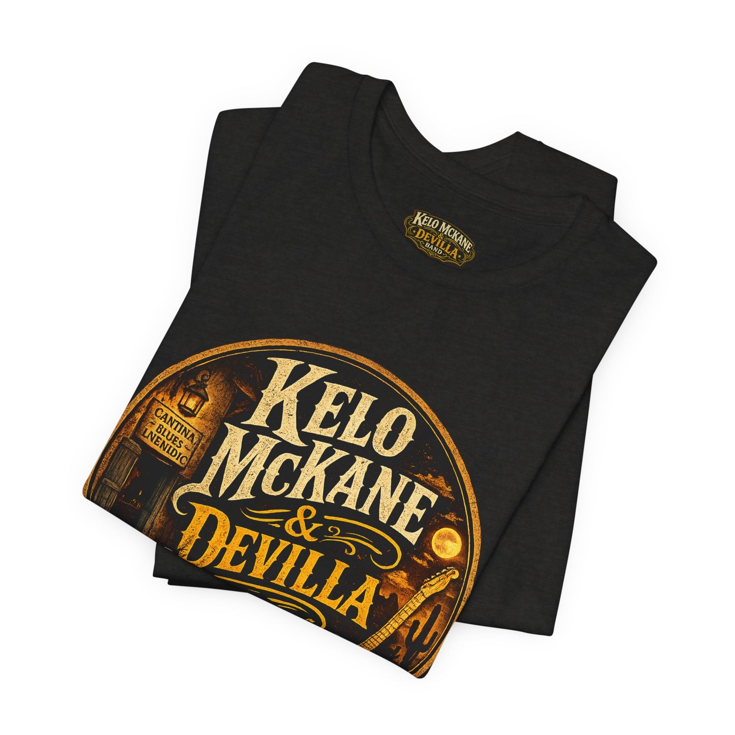 Kelo McKane & Devilla Band — Cantina Blues Tee