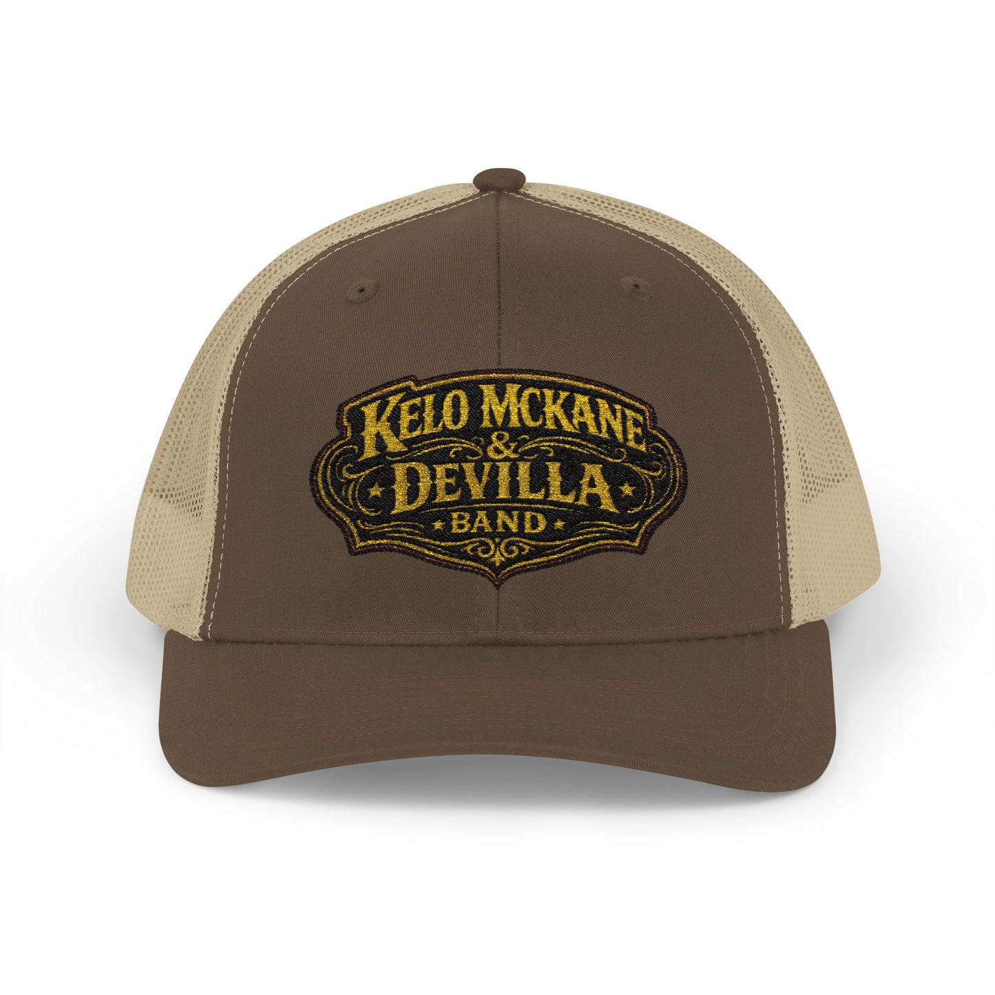 Kelo McKane & Devilla Band — Cantina Blues Vintage Trucker Cap