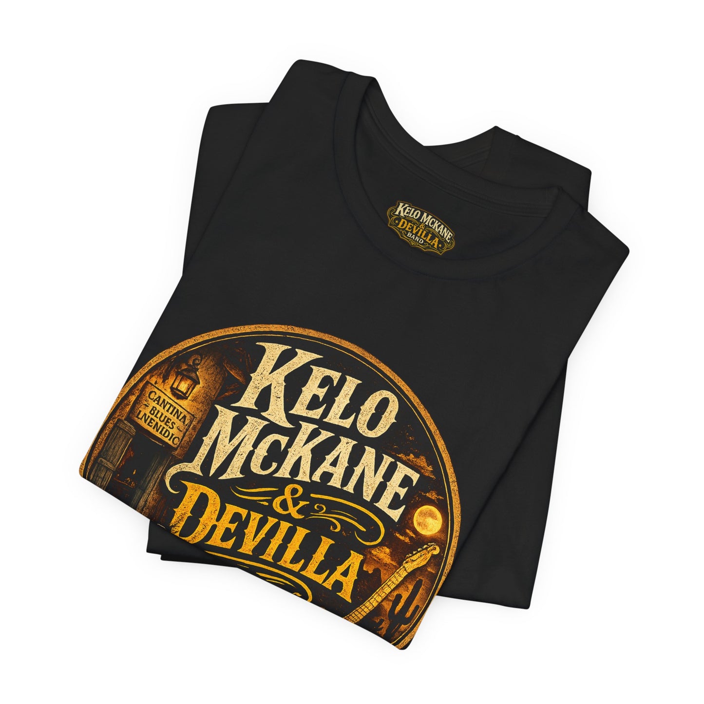 Kelo McKane & Devilla Band — Cantina Blues Tee