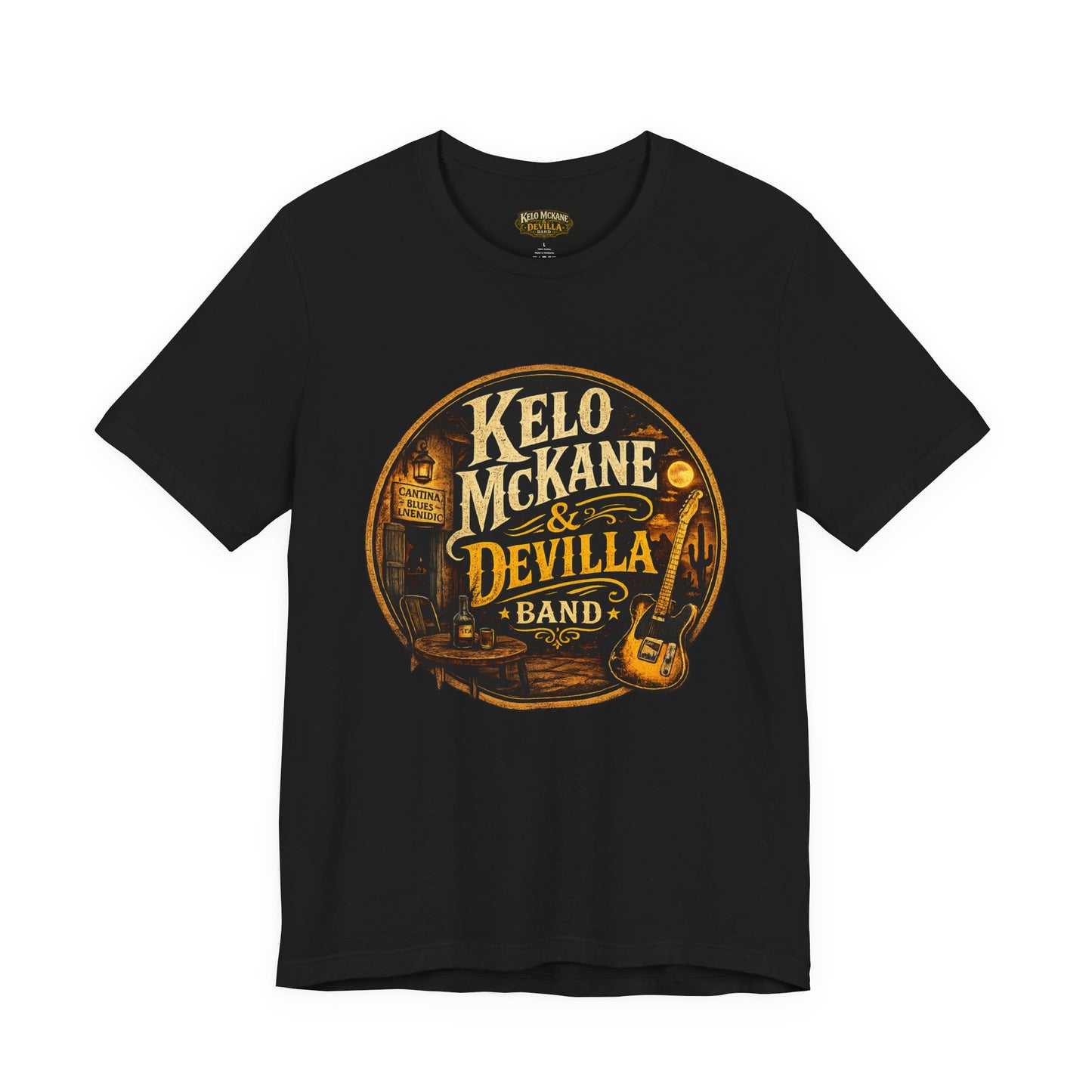 Kelo McKane & Devilla Band — Cantina Blues Tee