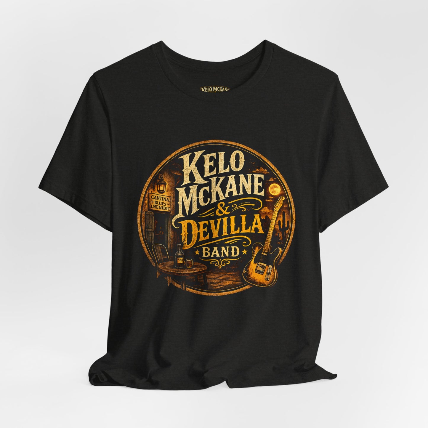 Kelo McKane & Devilla Band — Cantina Blues Tee