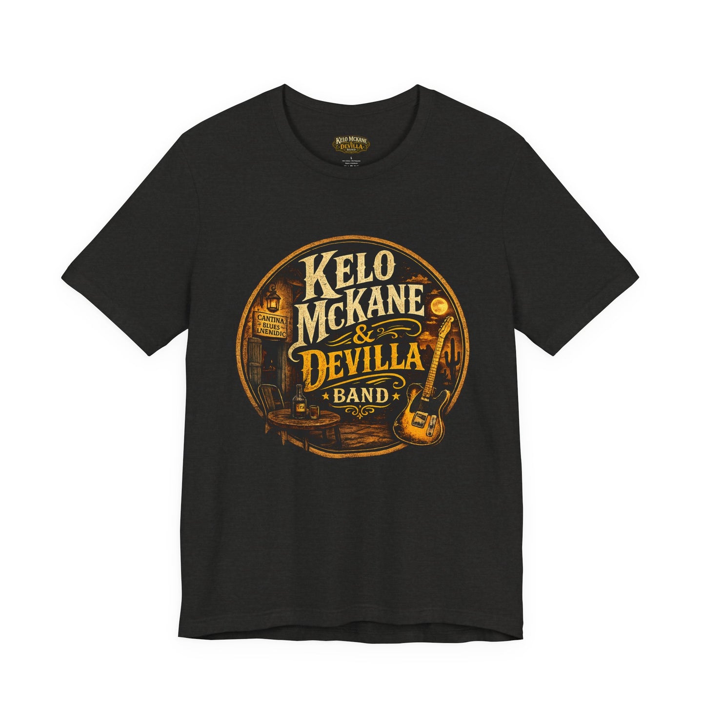 Kelo McKane & Devilla Band — Cantina Blues Tee
