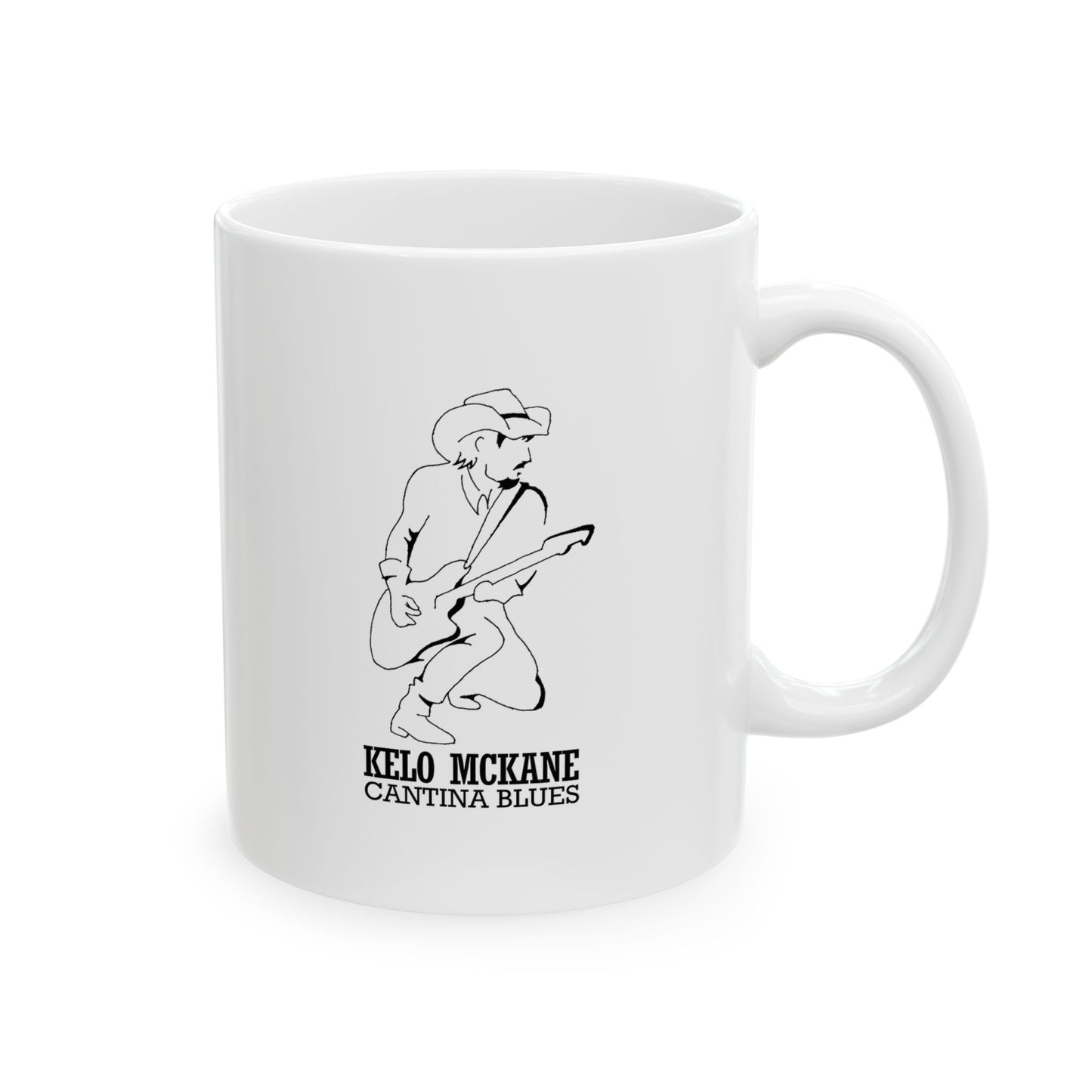 Good Times In The Rain Cantina Blues Ceramic Mug - Vintage Retro Coffee Cup (11oz, 15oz)