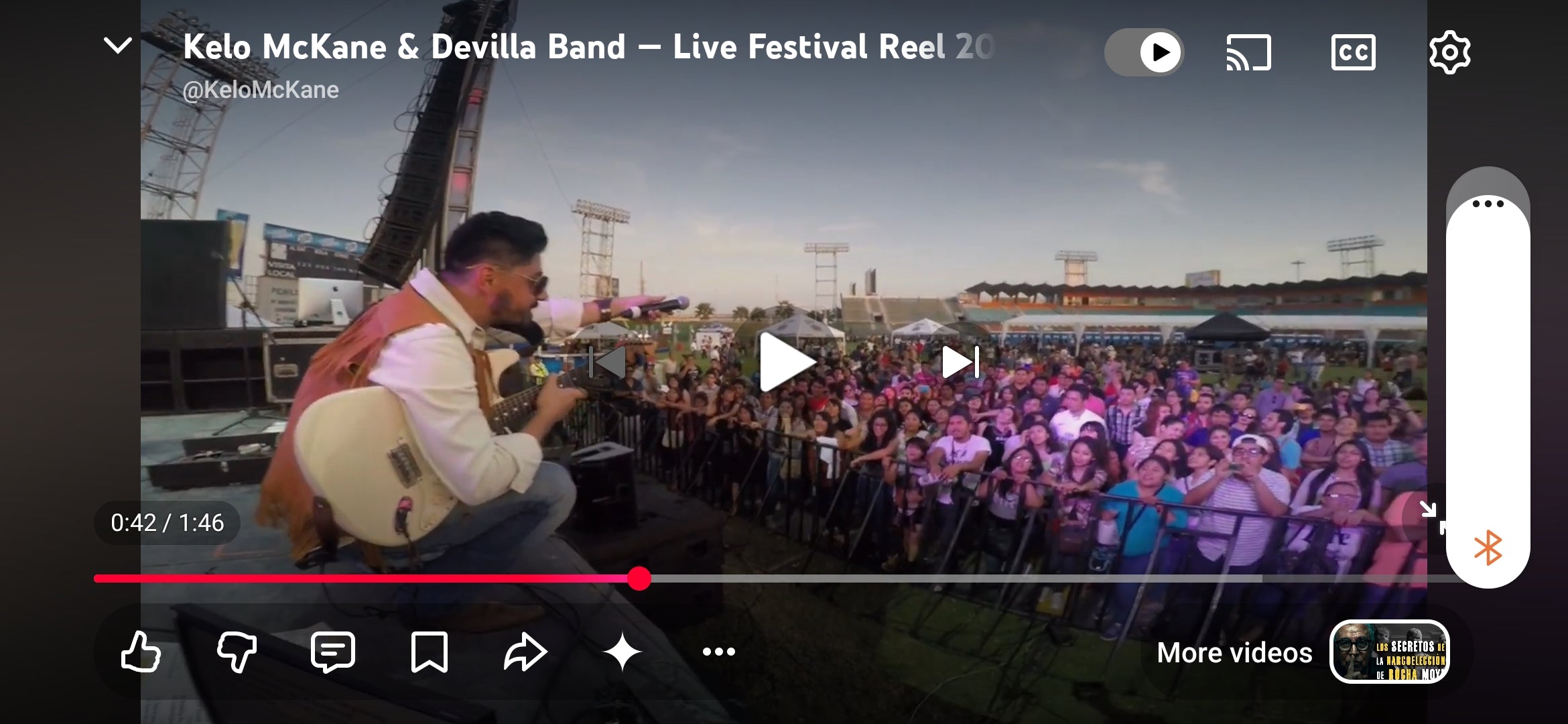 Load video: Years of live performances across South Texas, South Padre Island, and regional festival stages.